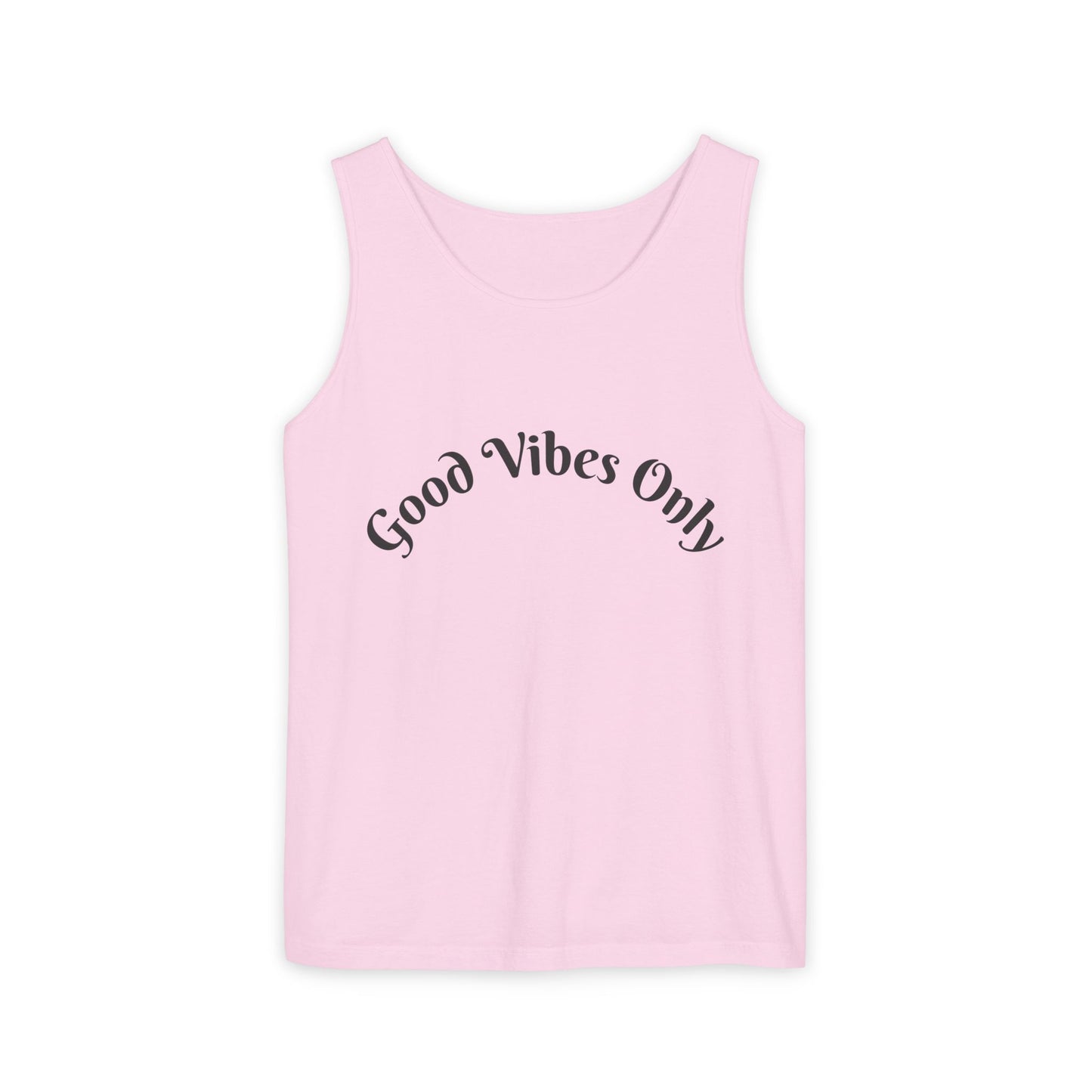 Good Vibes Only Unisex Tank Top | Summer Essential, Vacation Wear, Relaxed Style, Gift for Friends, Casual Outfit