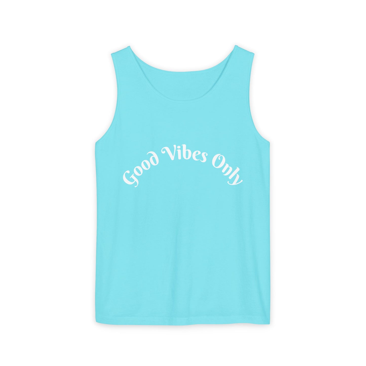 Good Vibes Only Unisex Tank Top | Summer Essential, Vacation Wear, Relaxed Style, Gift for Friends, Casual Outfit