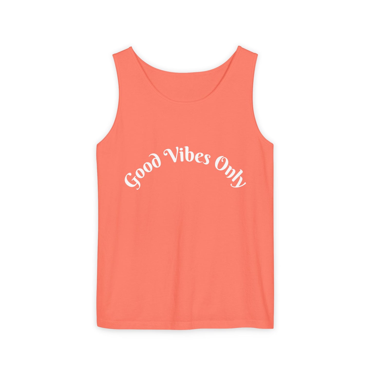 Good Vibes Only Unisex Tank Top | Summer Essential, Vacation Wear, Relaxed Style, Gift for Friends, Casual Outfit
