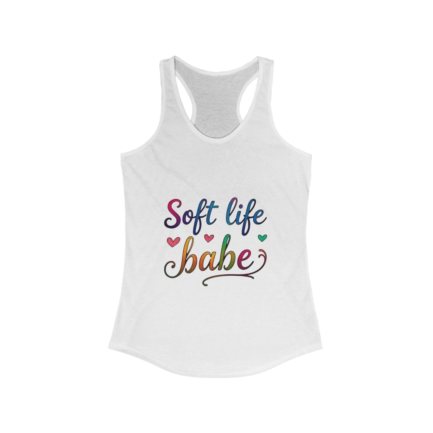 Soft Life Babe Racerback Tank for Women