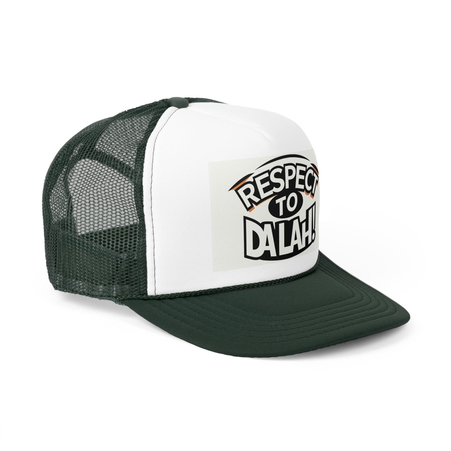 Respect to Da lah! Trucker Cap - Stylish & Fun Headwear for Everyday Wear