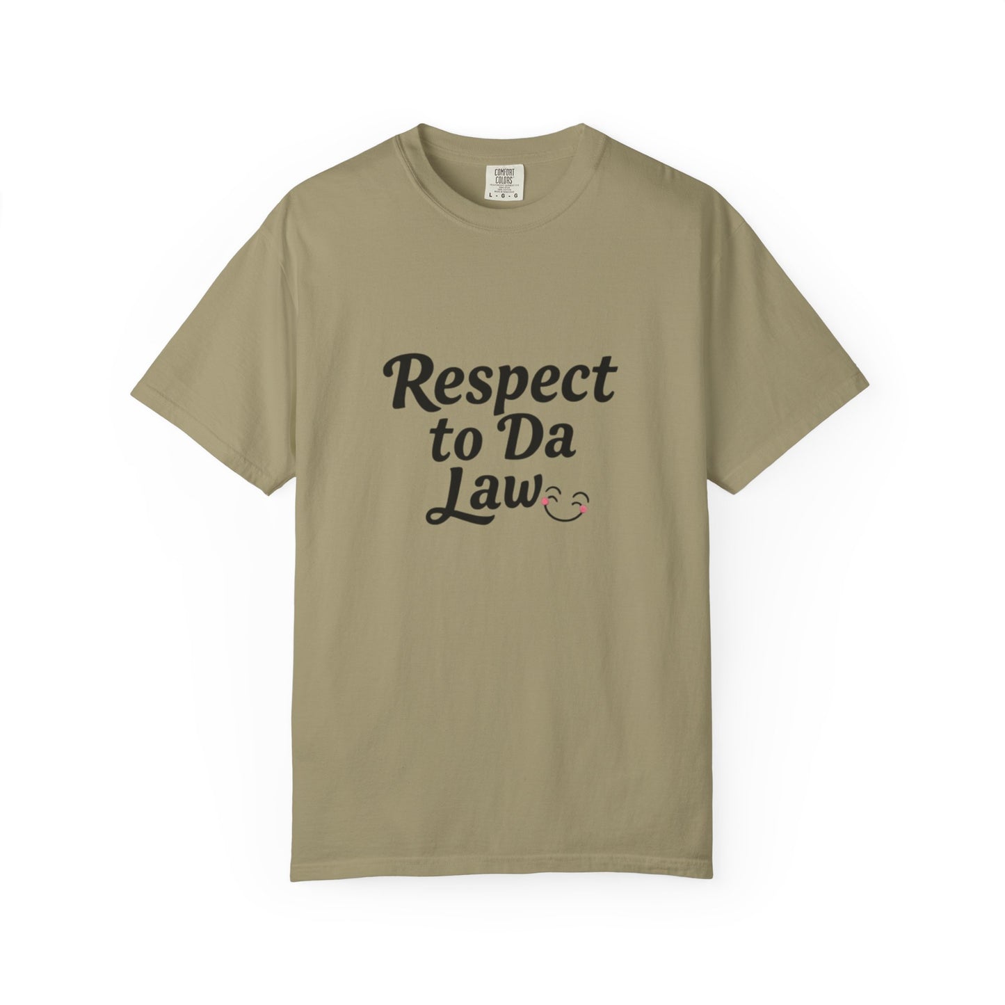 Respect to Da Law Unisex T-Shirt, Funny Gift for Law Students, Casual Wear, Unique Graphic Tee, Streetwear Style