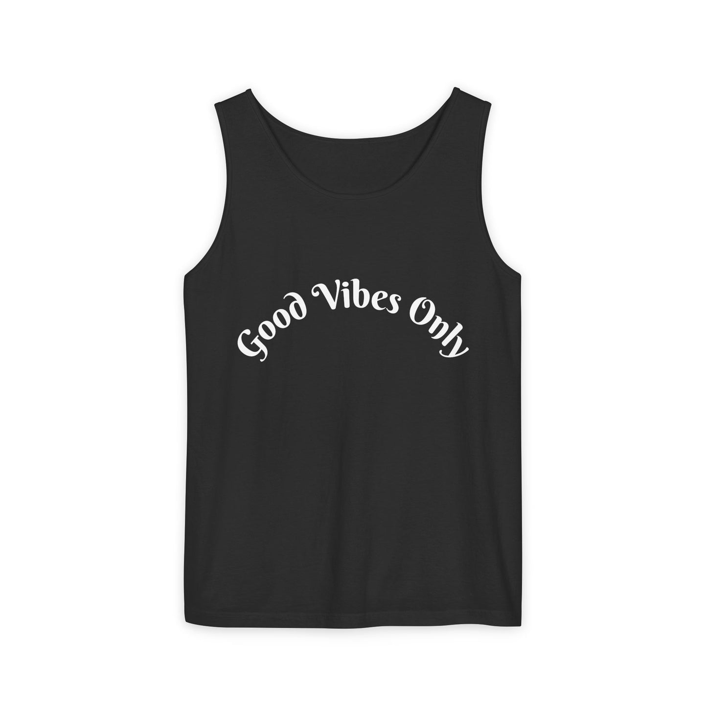 Good Vibes Only Unisex Tank Top | Summer Essential, Vacation Wear, Relaxed Style, Gift for Friends, Casual Outfit