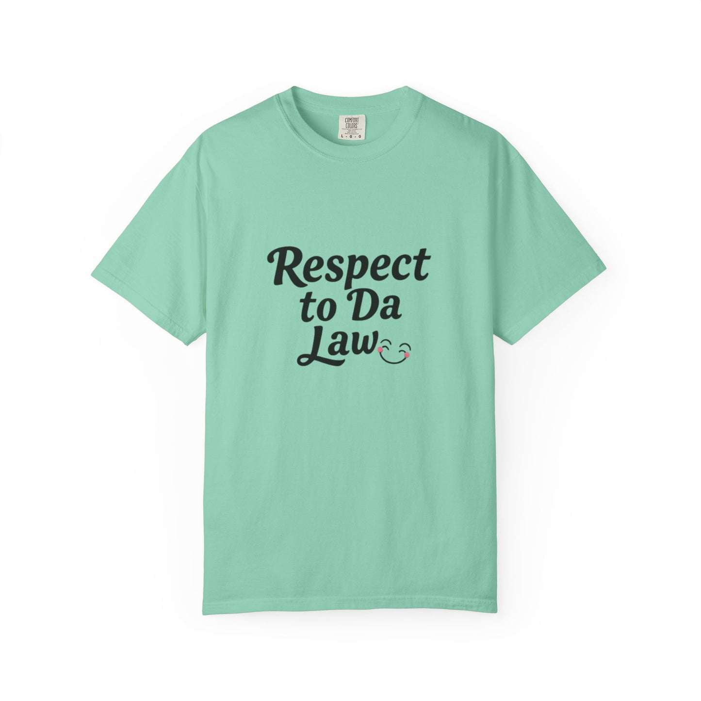 Respect to Da Law Unisex T-Shirt, Funny Gift for Law Students, Casual Wear, Unique Graphic Tee, Streetwear Style
