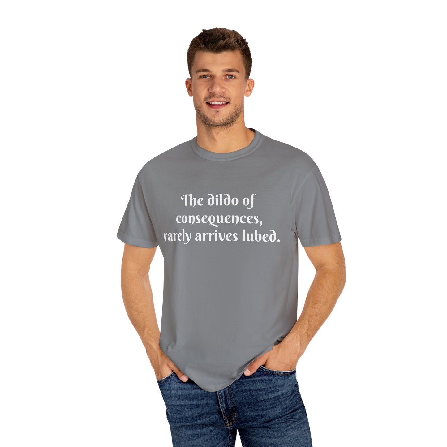 Witty Unisex T-shirt, Humor Tee, Casual Wear, Gifts for Friends, Fun Statement Top, Everyday Apparel