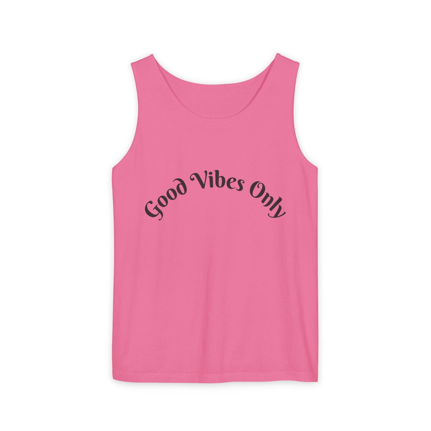 Good Vibes Only Unisex Tank Top | Summer Essential, Vacation Wear, Relaxed Style, Gift for Friends, Casual Outfit