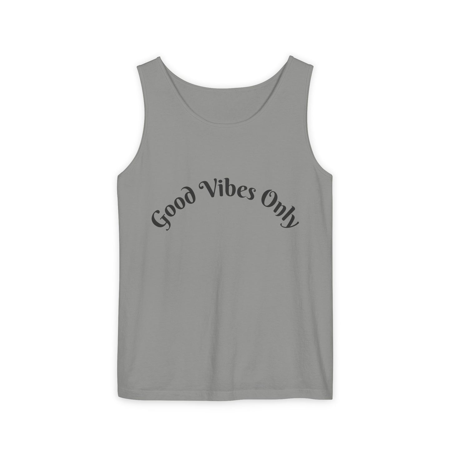 Good Vibes Only Unisex Tank Top | Summer Essential, Vacation Wear, Relaxed Style, Gift for Friends, Casual Outfit