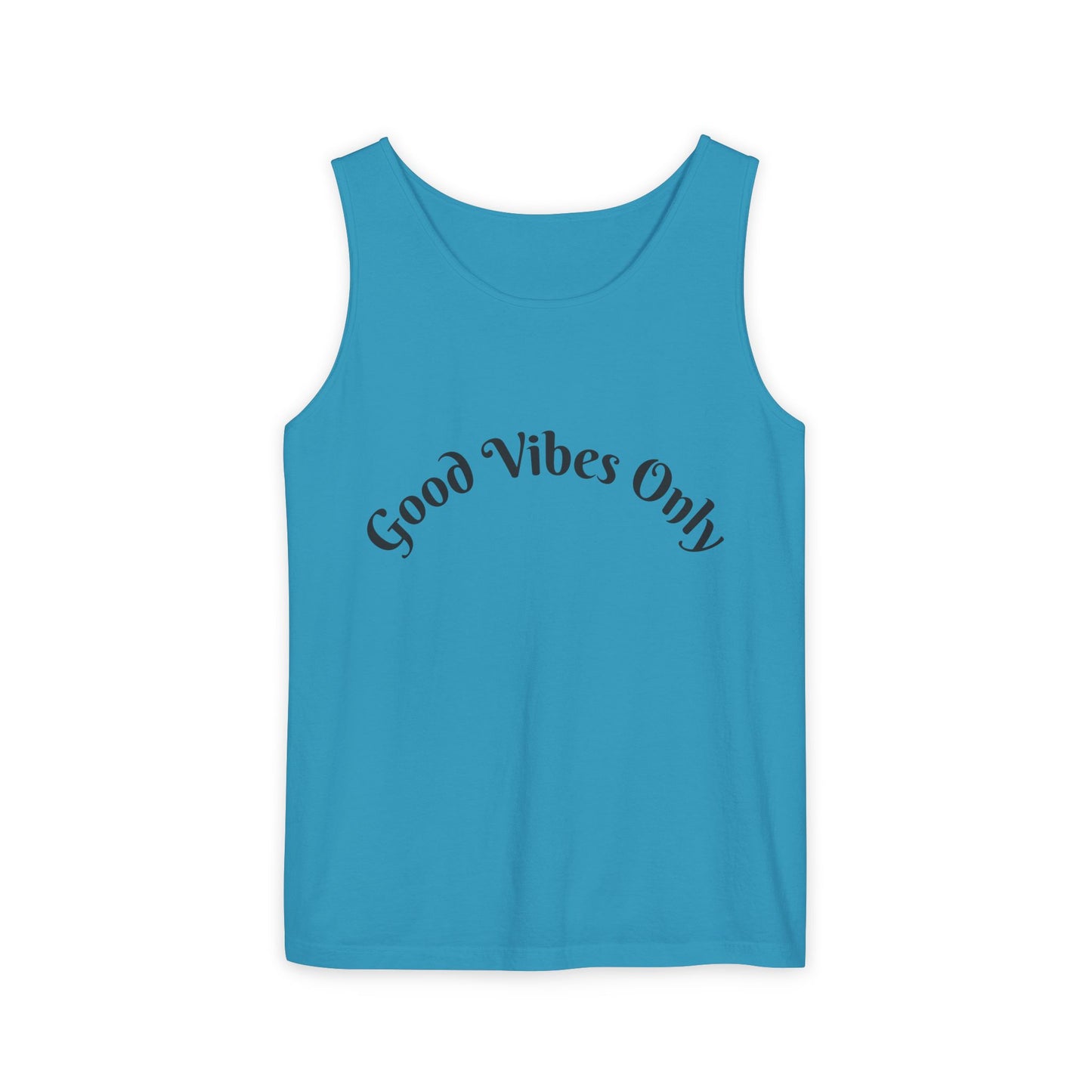 Good Vibes Only Unisex Tank Top | Summer Essential, Vacation Wear, Relaxed Style, Gift for Friends, Casual Outfit