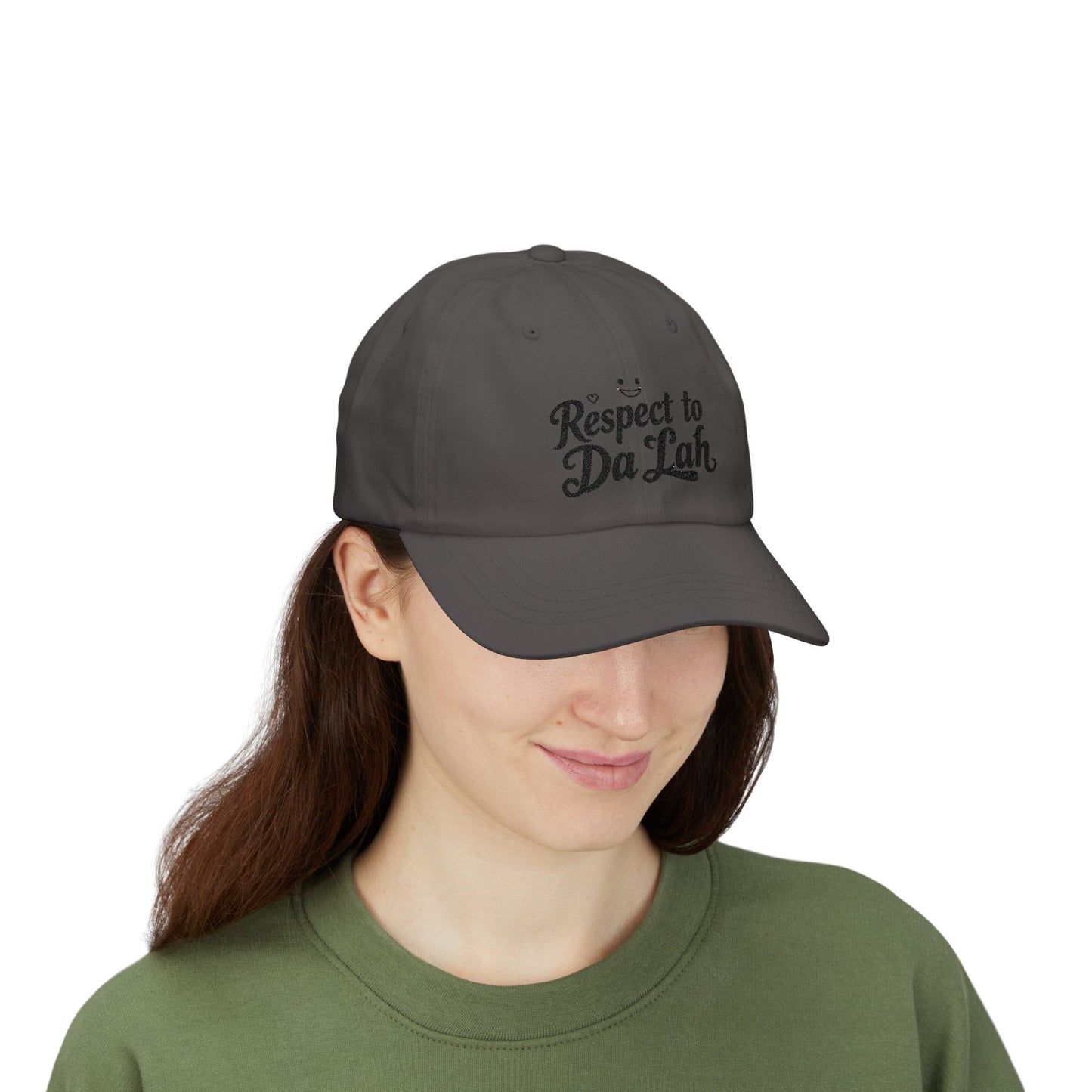 Respect to Da Lah Classic Dad Cap - Casual Adjustable Hat for Everyday Style