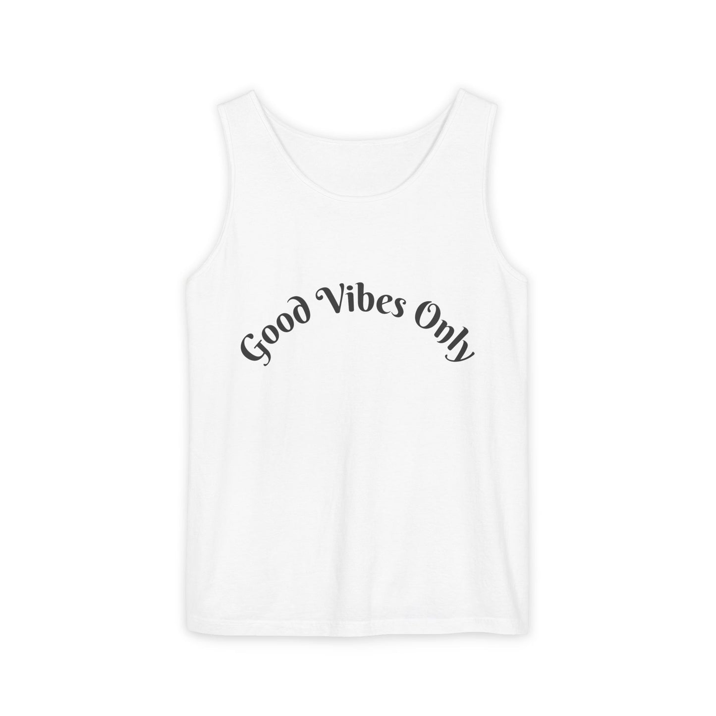 Good Vibes Only Unisex Tank Top | Summer Essential, Vacation Wear, Relaxed Style, Gift for Friends, Casual Outfit