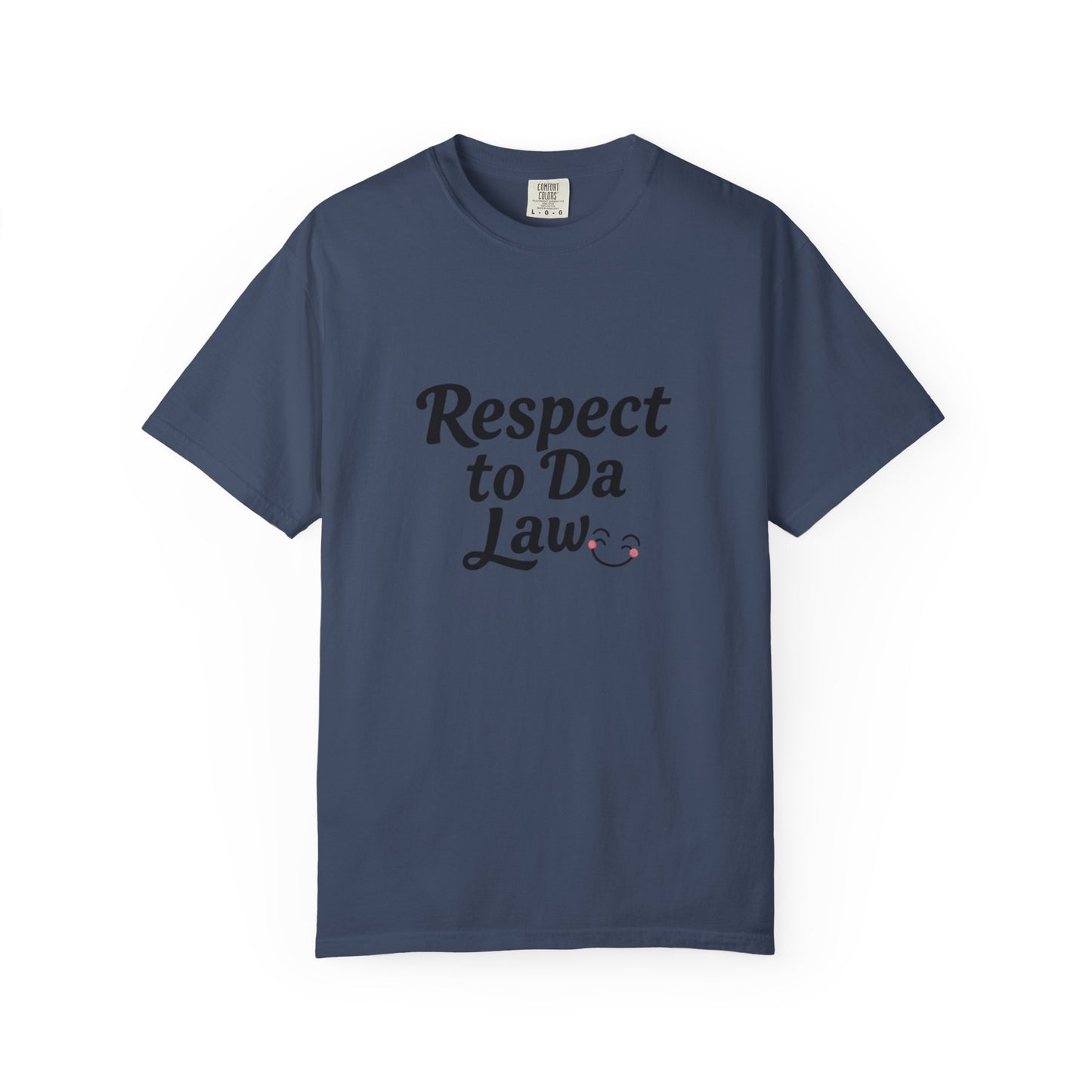 Respect to Da Law Unisex T-Shirt, Funny Gift for Law Students, Casual Wear, Unique Graphic Tee, Streetwear Style