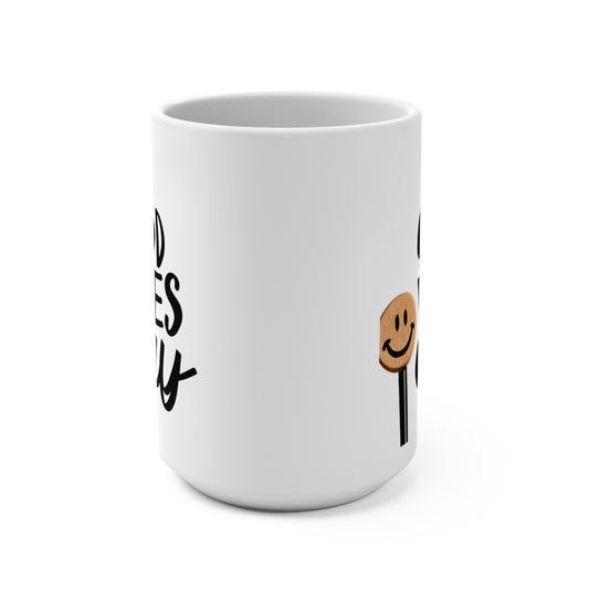 Good Vibes Only Mug - 15oz Positive Affirmation Coffee Cup