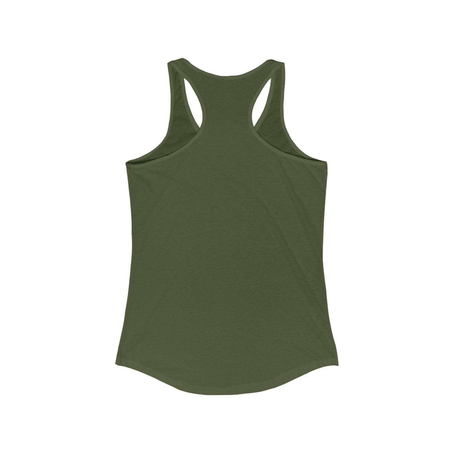 Thick and Strict Racerback Tank Top - Women's Summer Workout Tee, Fitness Shirt, Casual Summer Wear, Gift for Her, Workout Tank