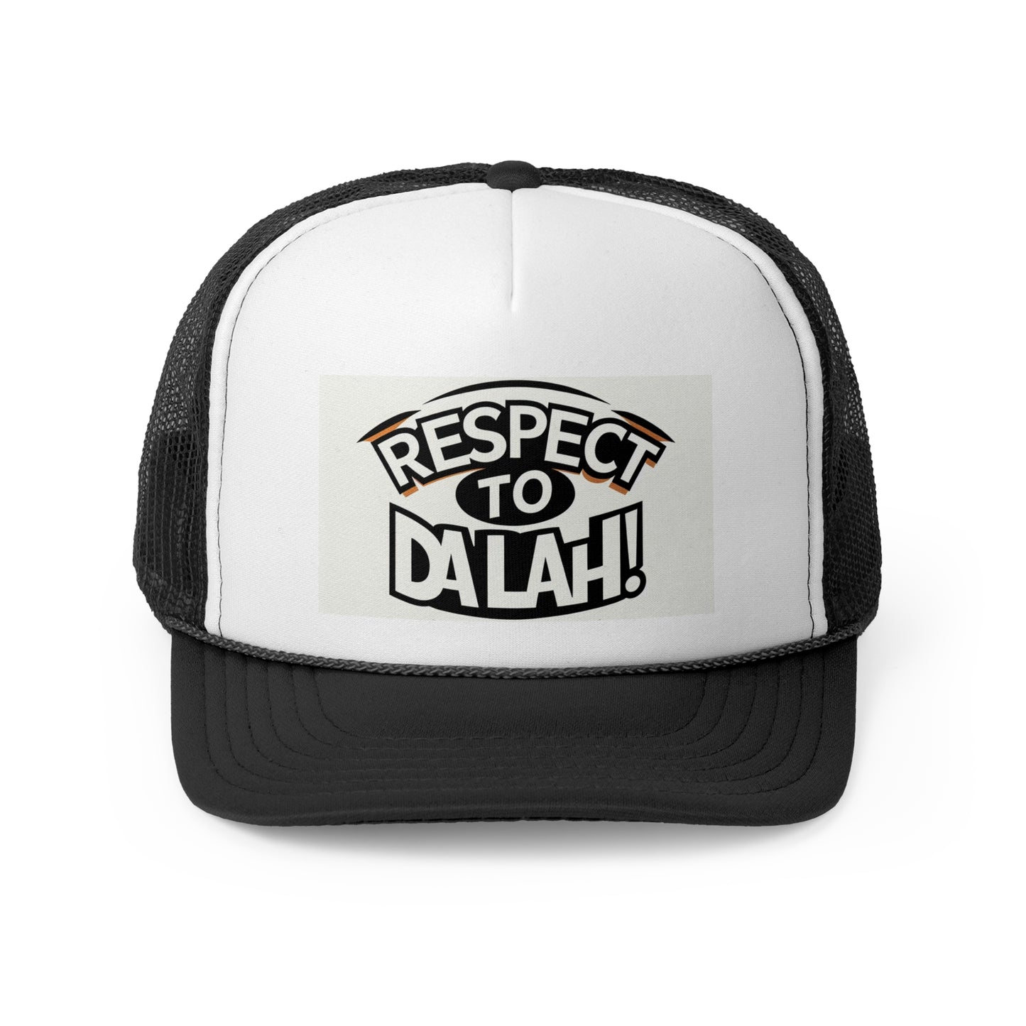 Respect to Da lah! Trucker Cap - Stylish & Fun Headwear for Everyday Wear