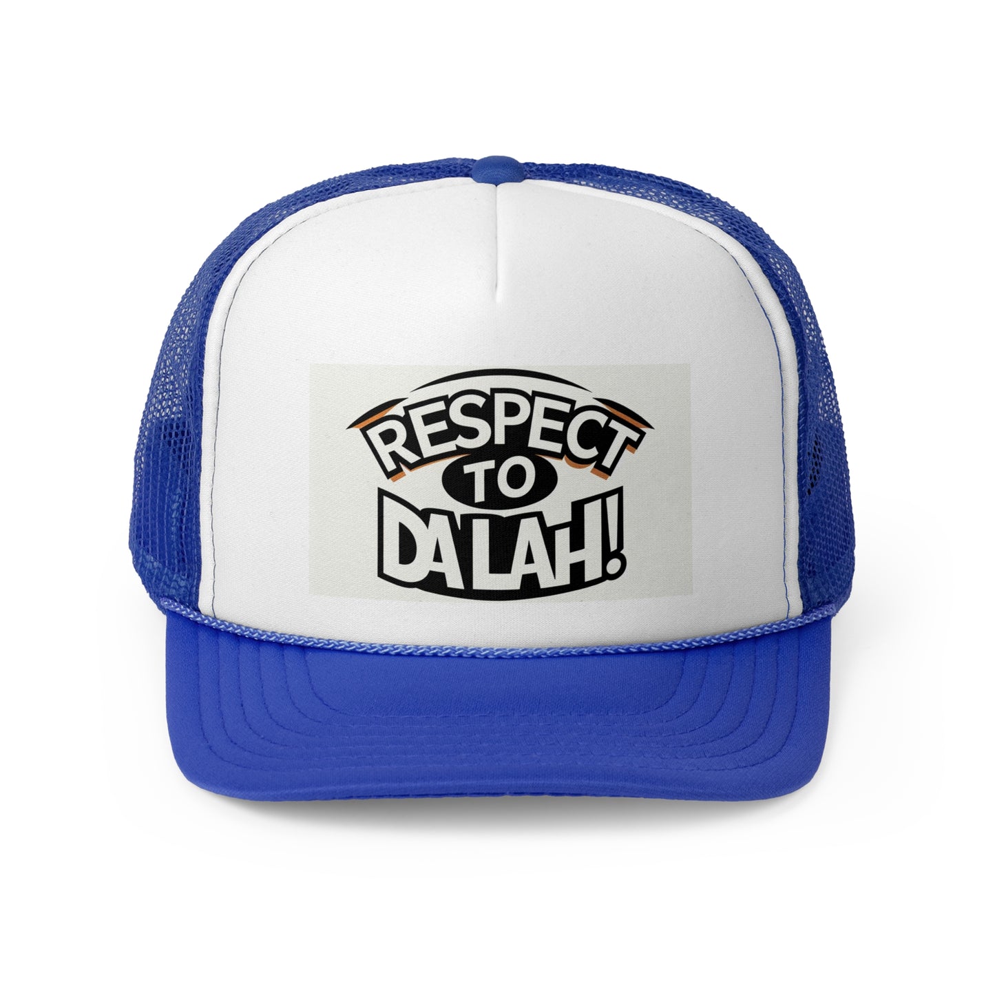 Respect to Da lah! Trucker Cap - Stylish & Fun Headwear for Everyday Wear